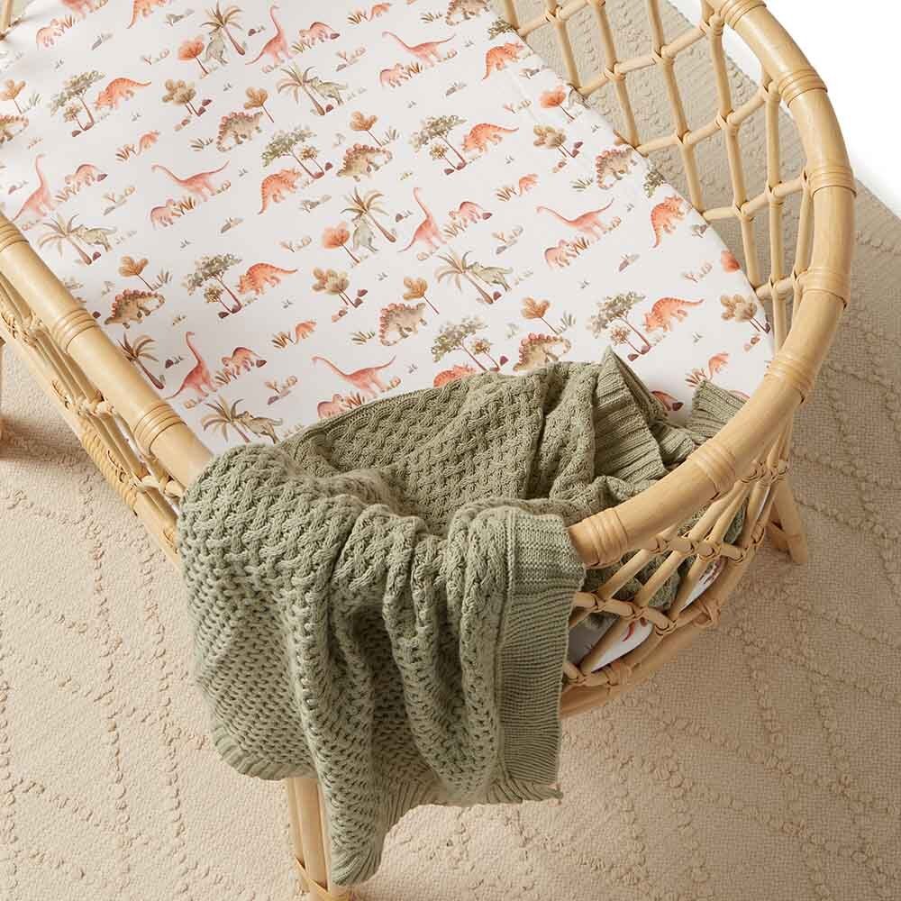 Dewkist Diamond Knit Organic Baby Blanket Dewkist Diamond Knit Organic Baby Blanket