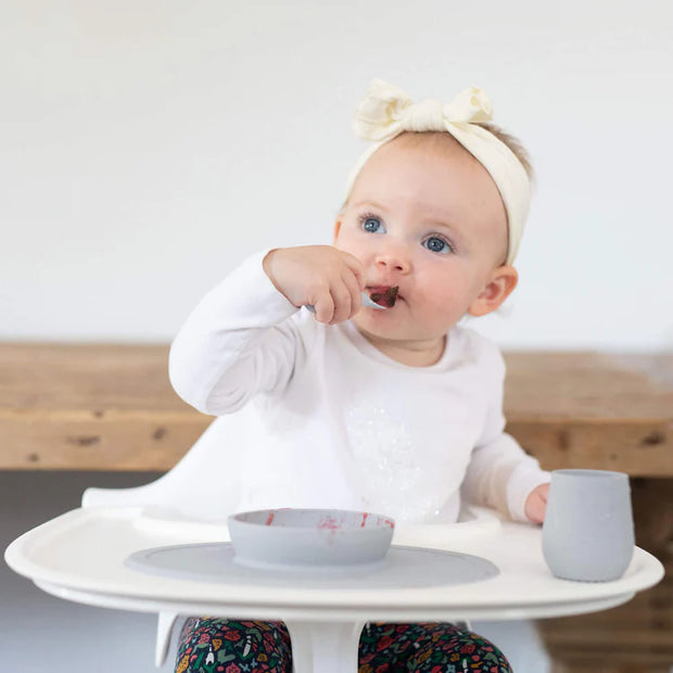 Tiny First Food Set - Pewter