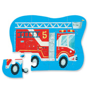 Mini Puzzle 12 pc - Fire Truck