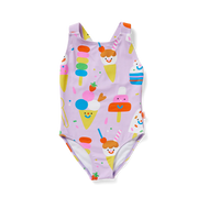 Elastic Strap Bather - Sundae Fun Day