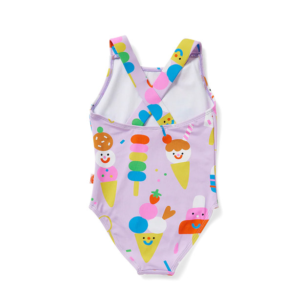 Elastic Strap Bather - Sundae Fun Day