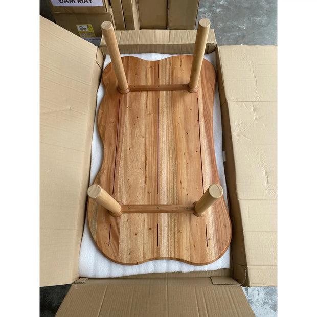 Hardwood Cloud Table and Chairs