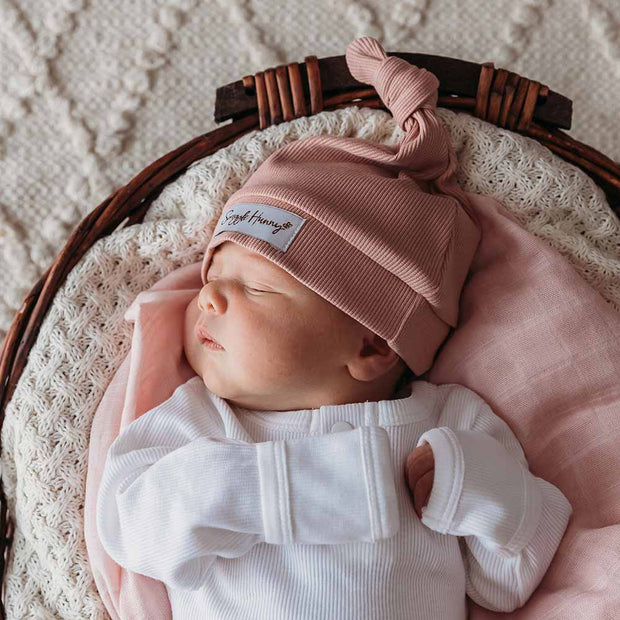 Organic Knotted Beanie VARIOUS DESIGNS