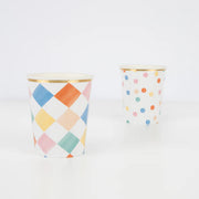 Colorful Pattern Cups