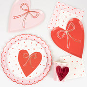 Heart Pattern Small Napkins