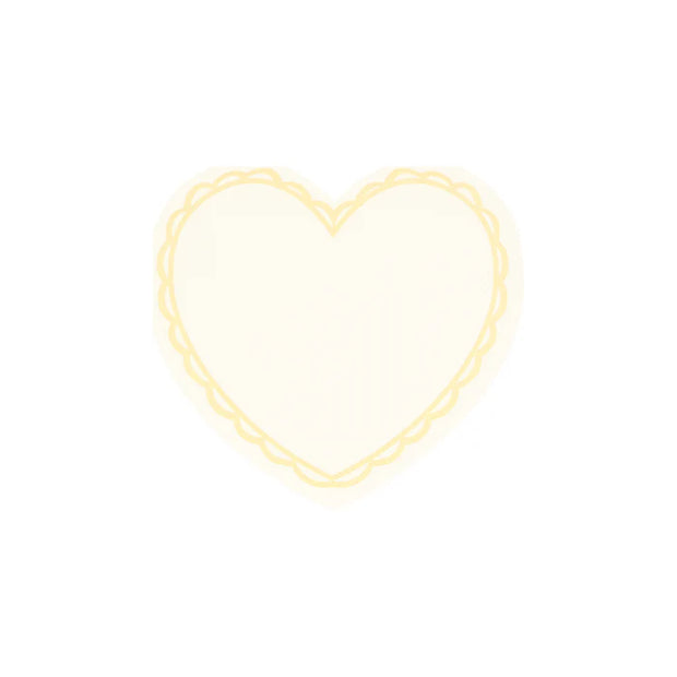 Pastel Heart Small Napkins