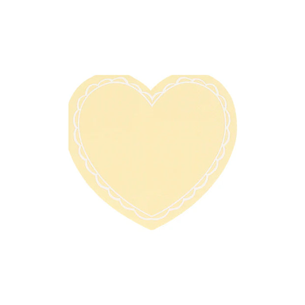 Pastel Heart Small Napkins