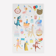 Animal Parade Tattoo Sheets (Pack of 2)