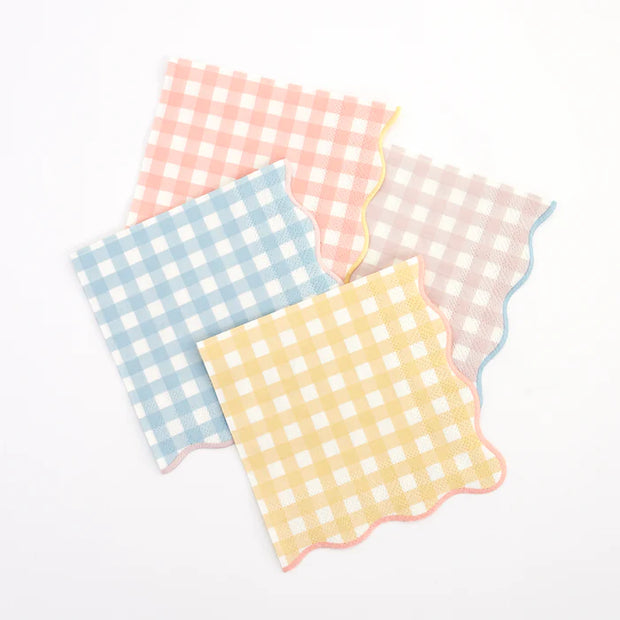 Gingham Small Napkins