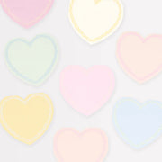 Pastel Heart Small Napkins