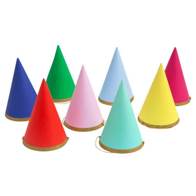 Multicolor Party Hats VARIOUS SIZES