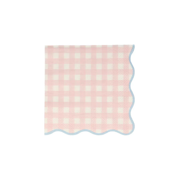 Gingham Small Napkins