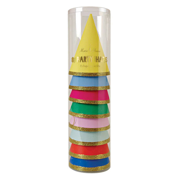 Multicolor Party Hats VARIOUS SIZES