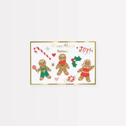 Gingerbread Temporary Tattoos (Pack of 2)