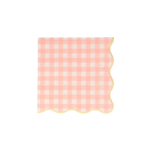 Gingham Small Napkins