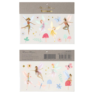 Fairy Large Tattoos (Pack of 2)