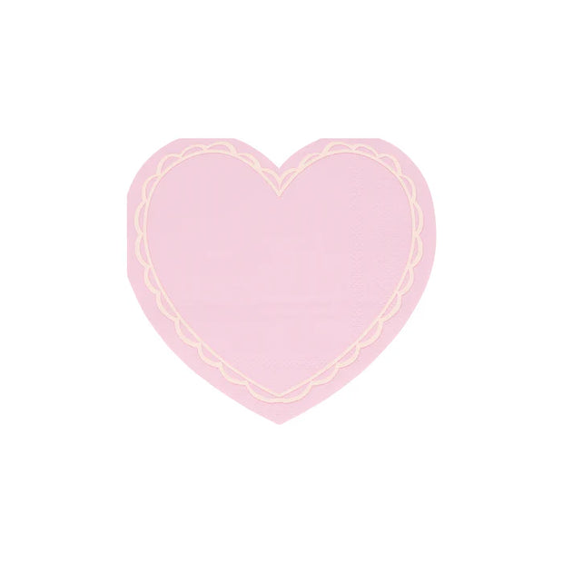 Pastel Heart Small Napkins