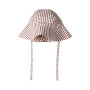 Gingham Sunhat - Twilight Check