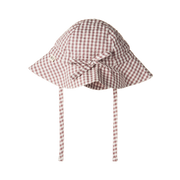 Gingham Sunhat - Twilight Check