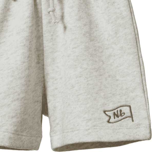 Jimmy Shorts Sweatshirt - Light Grey Marl