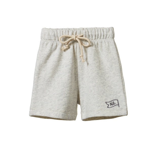 Jimmy Shorts Sweatshirt - Light Grey Marl