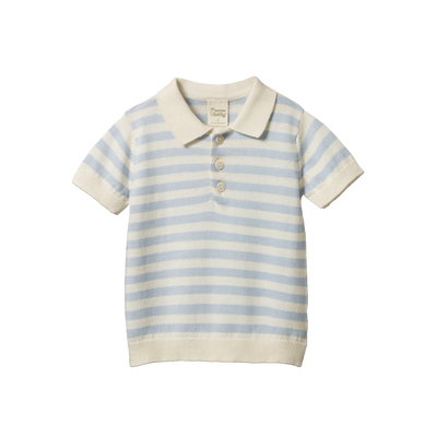 Stevie Polo - Celestial Blue Sea Stripe