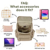 Vegan Leather Signature Mini Backpack VARIOUS COLOURS