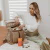 Vegan Leather Signature Nappy Backpack