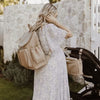 Vegan Leather Signature Nappy Backpack