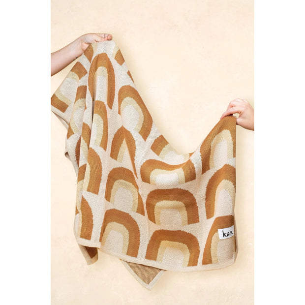 Organic Knitted Blanket VARIOUS STYLES