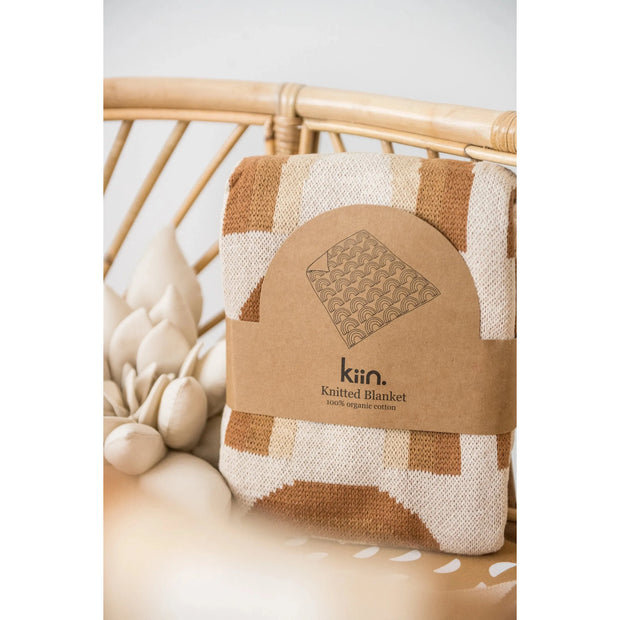 Organic Knitted Blanket VARIOUS STYLES