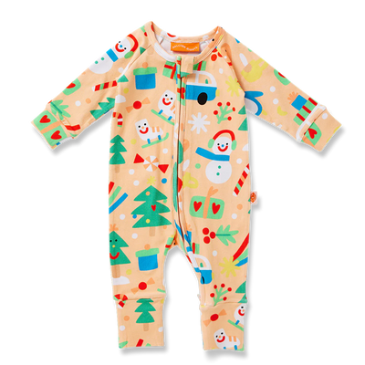 Twinkle Town Long Sleeve Romper