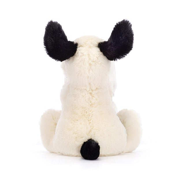 Bashful Black & Cream Puppy Soother