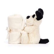 Bashful Black & Cream Puppy Soother