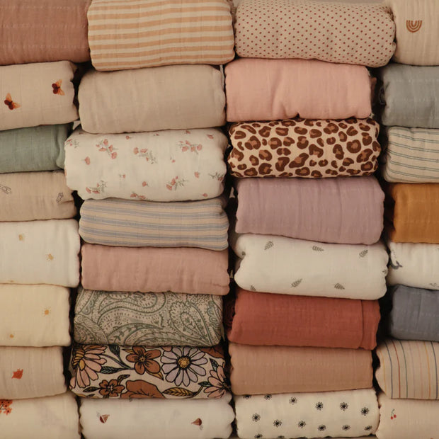 Organic Swaddle VARIOUS COLOURS