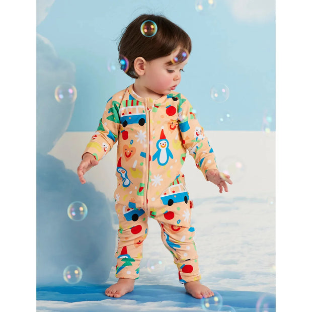 Twinkle Town Long Sleeve Romper