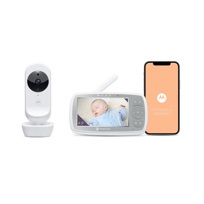 Motorola VM44 Connect 4.3'' Wi-Fi Video Baby Monitor