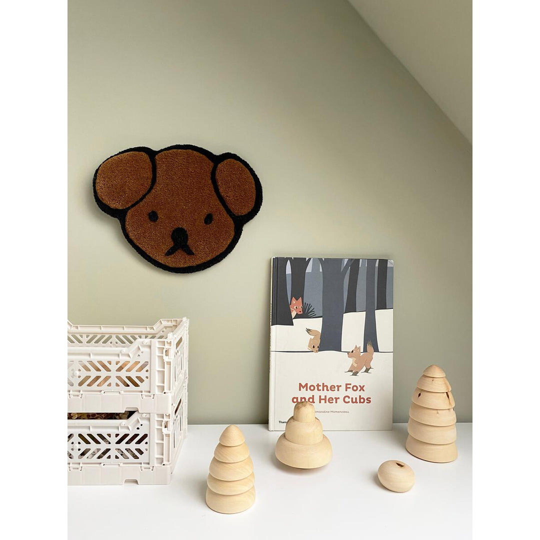 unicoミッフィー ライオン 壁かけラグ MAISON DEUX unicoミッフィー ライオン 壁かけラグ MAISON DEUX