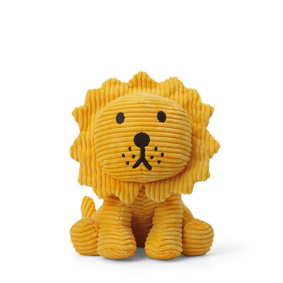 Lion Corduroy Yellow 17cm