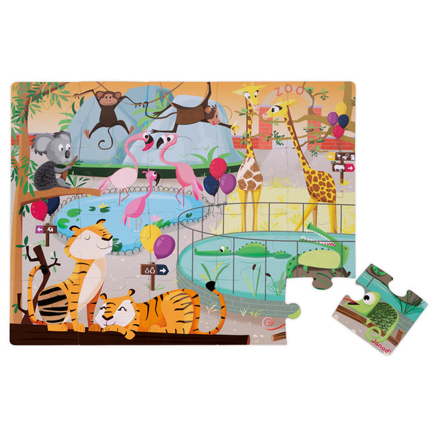 Tactile Zoo Puzzle