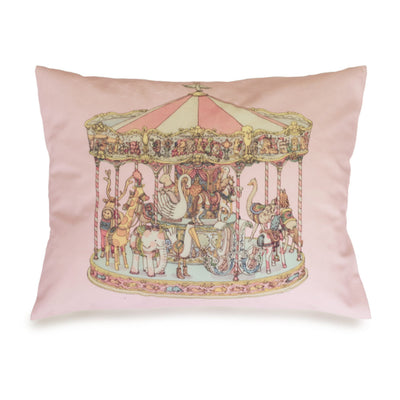 Cushion Velour - Carousel Pink