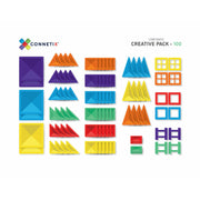 100 Piece Rainbow Creative Pack
