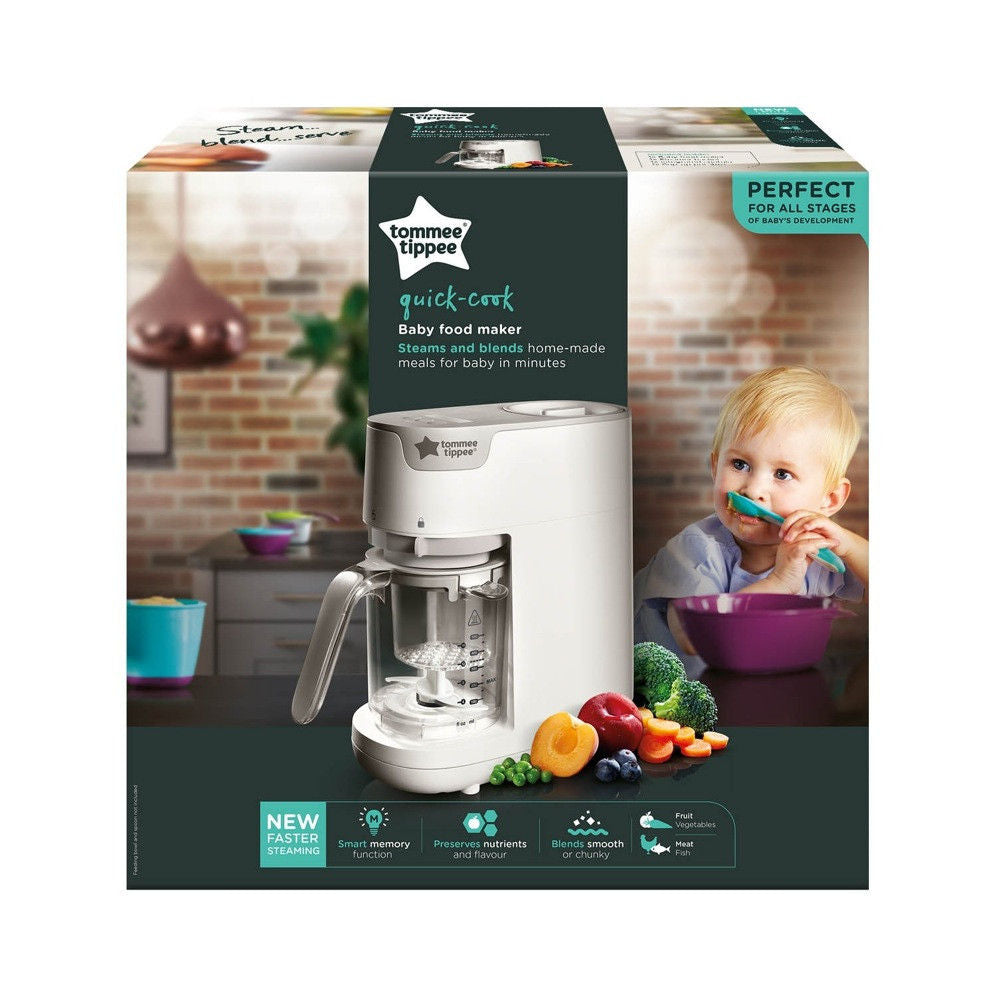 Baby Food Maker/Steamer In White - Easy Meal Preparation