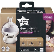 Closer to Nature Baby Bottle - 2 Pack VARIOUS SIZES