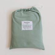 Fitted Cot Sheet - Sage