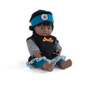 Miniland Doll - Anatomically Correct Baby, Latin American Girl, 38 cm