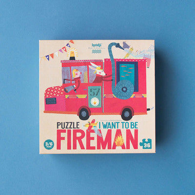 I want to be a Firefighter Puzzle