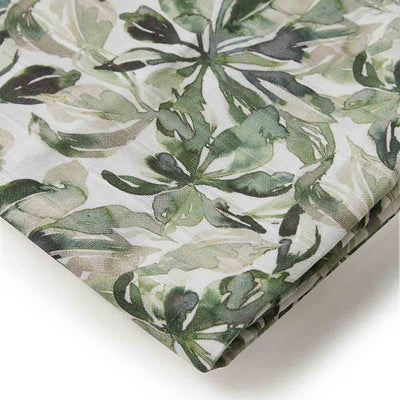 Organic Muslin Wrap - Evergreen
