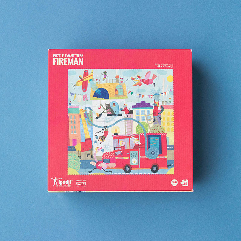 I want to be a Firefighter Puzzle