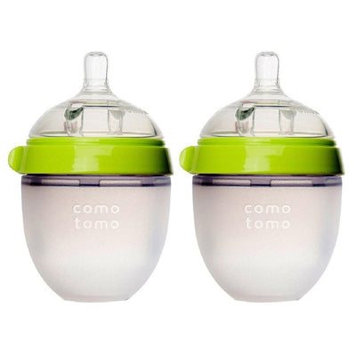 150ml Baby Bottle Twin Pack - Green